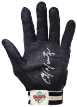 Edgar Martinez Autographed Franklin Diamond Collection Game Used Black Batting Gloves Seattle Mariners With Signed Certificate Stock #211909