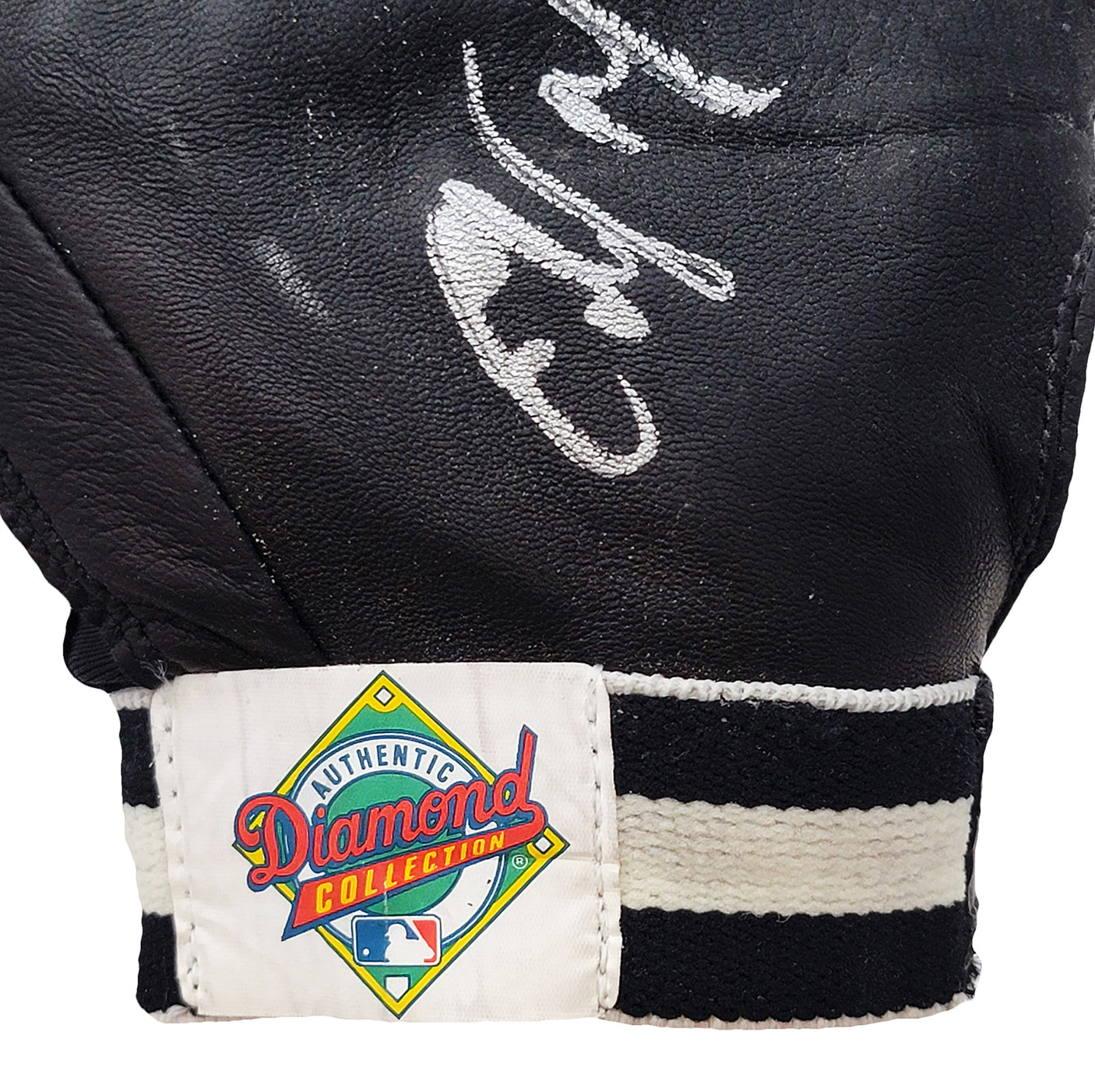 Edgar Martinez Autographed Franklin Diamond Collection Game Used Black Batting Gloves Seattle Mariners With Signed Certificate Stock #211909
