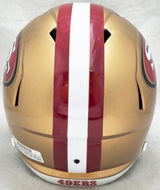 Unsigned San Francisco 49ers Gold Full Size Replica Speed Helmet Stock #224200