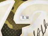 Utah Jazz John Stockton Autographed Green Authentic Mitchell & Ness 1998-99 Hardwood Classic Swingman Ghost Camo Jersey Size XXL Beckett BAS Witness Stock #224350