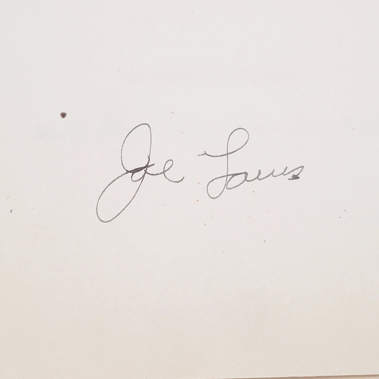 Joe Louis Autographed My Life Story Autobiography Book Heavyweight Champion JSA #YY00341