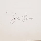 Joe Louis Autographed My Life Story Autobiography Book Heavyweight Champion JSA #YY00341