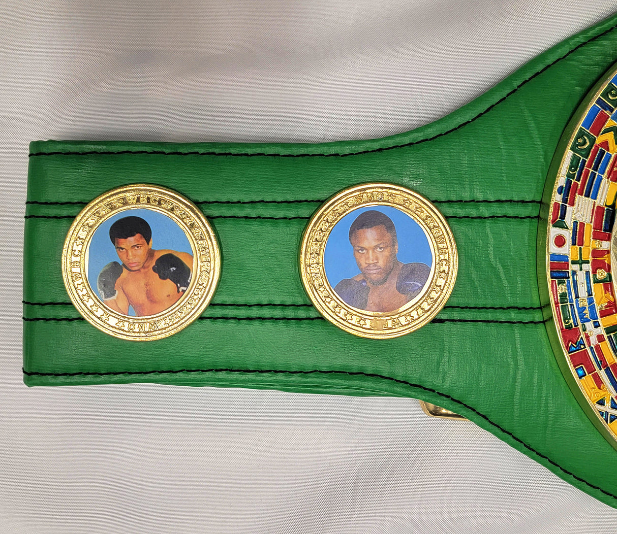 Mike Tyson Autographed World Champion WBC Belt (Smudged) Beckett BAS Witness #WX99774