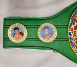 Mike Tyson Autographed World Champion WBC Belt (Smudged) Beckett BAS Witness #WX99774