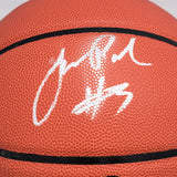 Jordan Poole Autographed Official Spalding Signature Series Basketball Golden State Warriors (Smudge) Beckett BAS Witness #WV05899