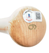 Josh Jung Autographed Blonde Marucci Player Model Baseball Bat Texas Rangers Beckett BAS Witness Stock #224404