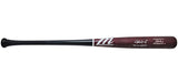 Josh Jung Autographed Maroon & Navy Marucci Player Model Baseball Bat Texas Rangers "23 WS Champs" Beckett BAS Witness Stock #224406
