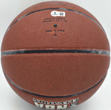 Paul Arizin Autographed Spalding Leather Basketball Philadelphia Warriors "#11 Phila. Warriors" Beckett BAS QR #BR88746