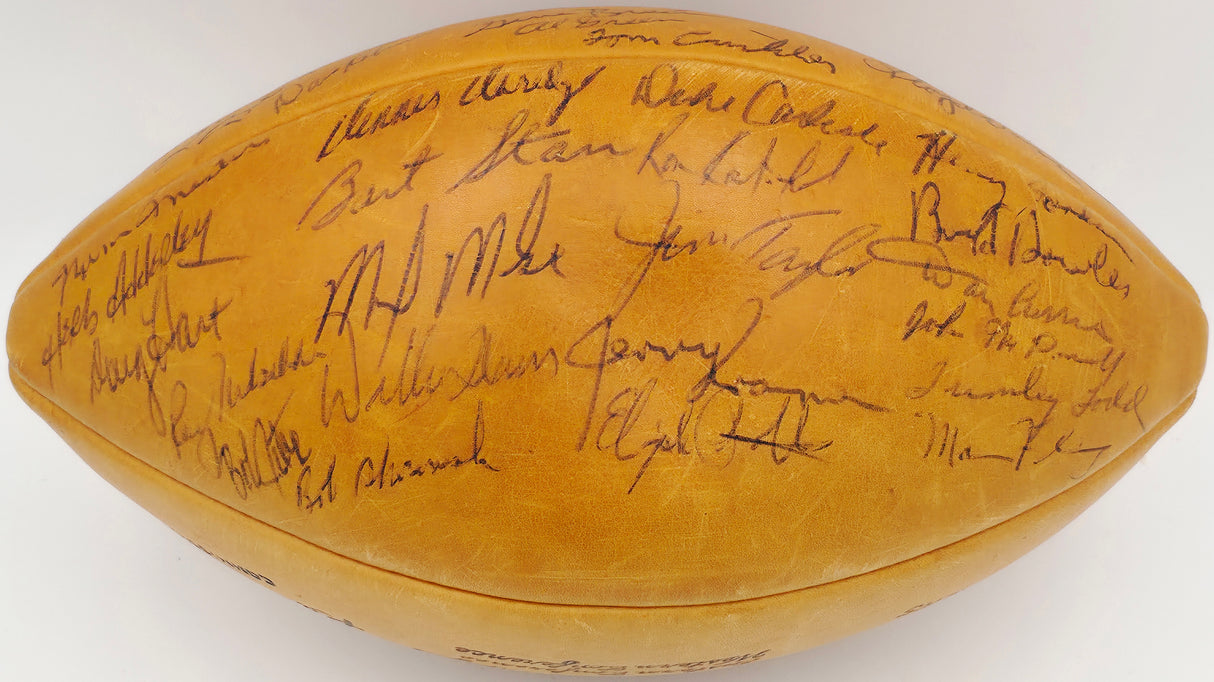 1964 Green Bay Packers Team Autographed Wilson NFL "The Duke" Football With 51 Signatures Including Vince Lombardi Beckett BAS #AE31036