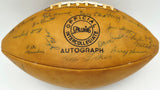 1960 University of Washington Huskies Rose Bowl Champions Team Autographed Spalding Leather Football With 35 Signatures Including Ben Davidson Beckett BAS #AE31431