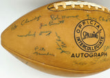 1960 University of Washington Huskies Rose Bowl Champions Team Autographed Spalding Leather Football With 35 Signatures Including Ben Davidson Beckett BAS #AE31431