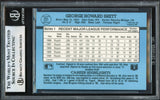 George Brett Autographed 1991 Donruss Card #201 Kansas City Royals Beckett BAS #17605690