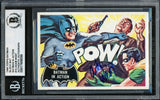 Adam West Autographed 2001 Topps American Pie Buyback Card (1966 Topps Batman #15) Beckett BAS #17606556