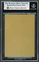 Willie Mays Autographed Metallic HOF Plaque Card San Francisco Giants Beckett BAS #17607922