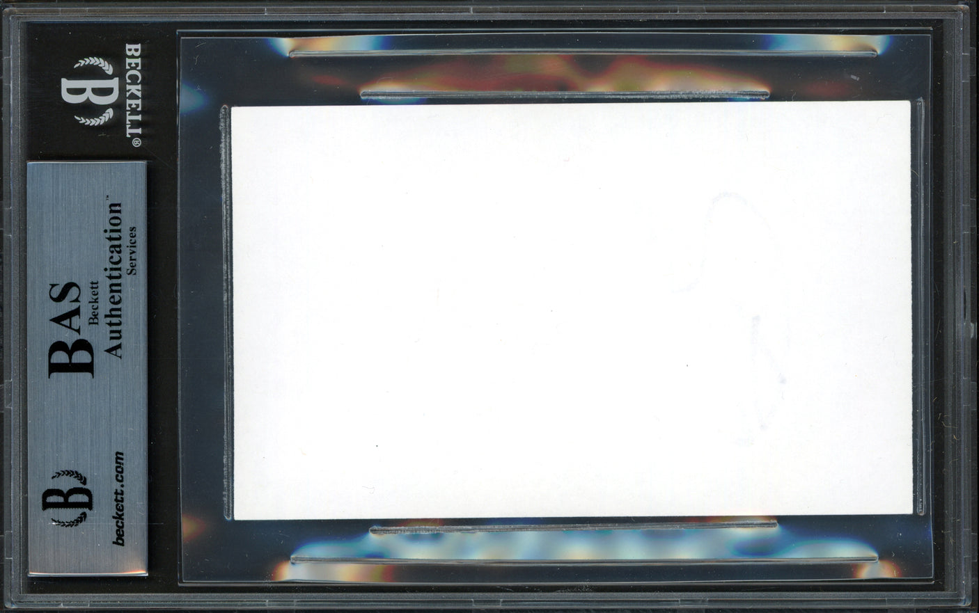 Rafael Nadal Autographed 3x5 Index Card Fanatics Holo & Beckett BAS #15867668