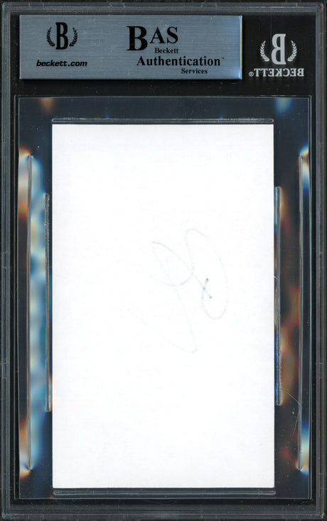 Rafael Nadal Autographed 3x5 Index Card Fanatics Holo & Beckett BAS #15867659