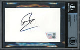 Rafael Nadal Autographed 3x5 Index Card Fanatics Holo & Beckett BAS #15867664
