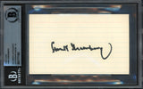 Hank Greenberg Autographed 3x5 Index Card Detroit Tigers Auto Grade Gem Mint 10 Beckett BAS #17771063