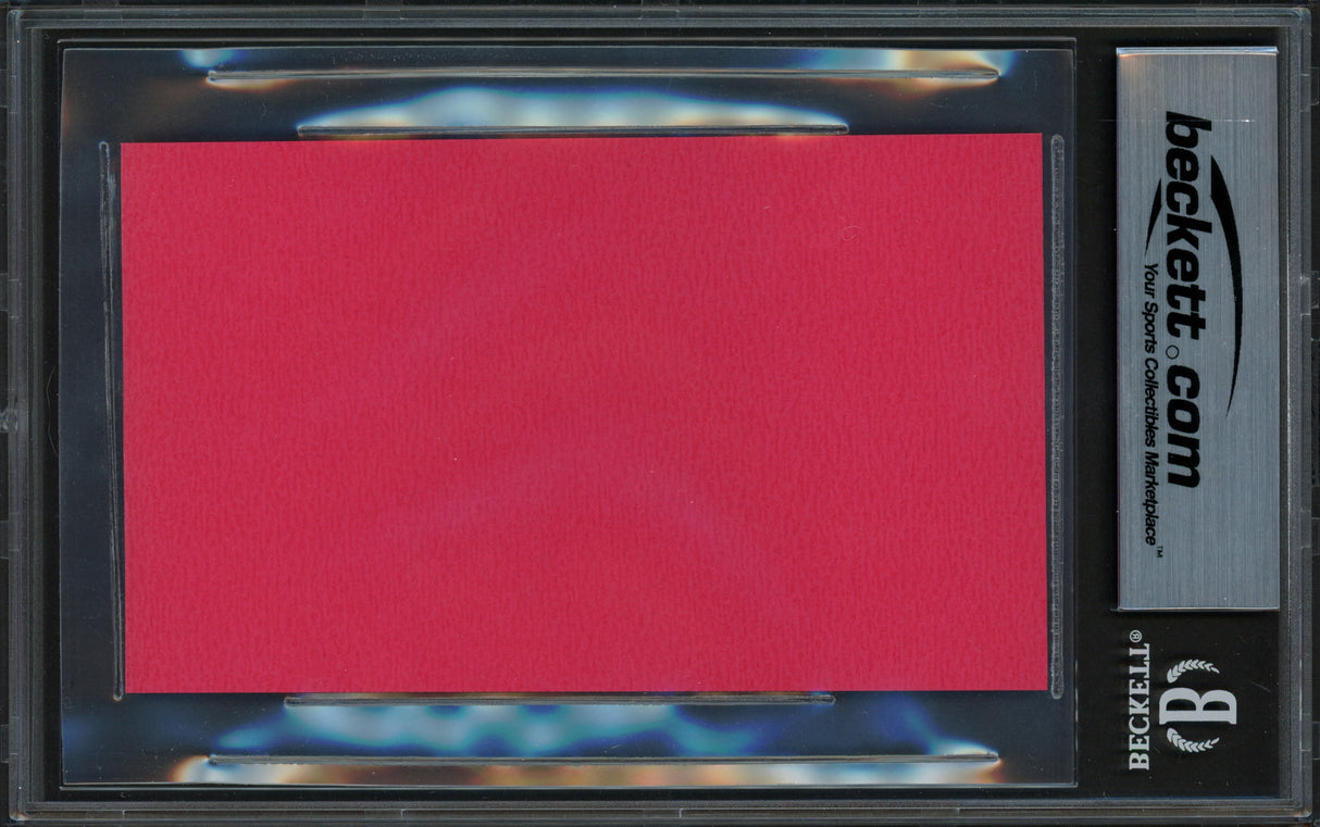 Paul Bear Bryant Autographed 3x5 Cut Signature Alabama Crimson Tide Beckett BAS #17607243