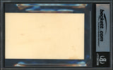 Joe Louis Autographed 3x5 Index Card Beckett BAS #17607355