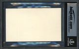Bo Schembechler Autographed 3x5 Index Card Michigan Wolverines Beckett BAS #17607396
