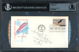 Herb Brooks Autographed First Day Cover 1980 Team USA Miracle on Ice "USA Gold '80 " Beckett BAS #17607589