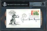 Paul Bear Bryant Autographed 1969 First Day Cover Alabama Crimson Tide Beckett BAS #17607594