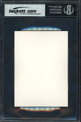 Roberto Clemente Autographed 1971-72 4x5.5 Photo Pittsburgh Pirates Beckett BAS #17607631