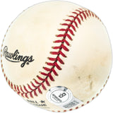 Willie Mays Autographed Official NL Baseball San Francisco Giants Beckett BAS #AE31056