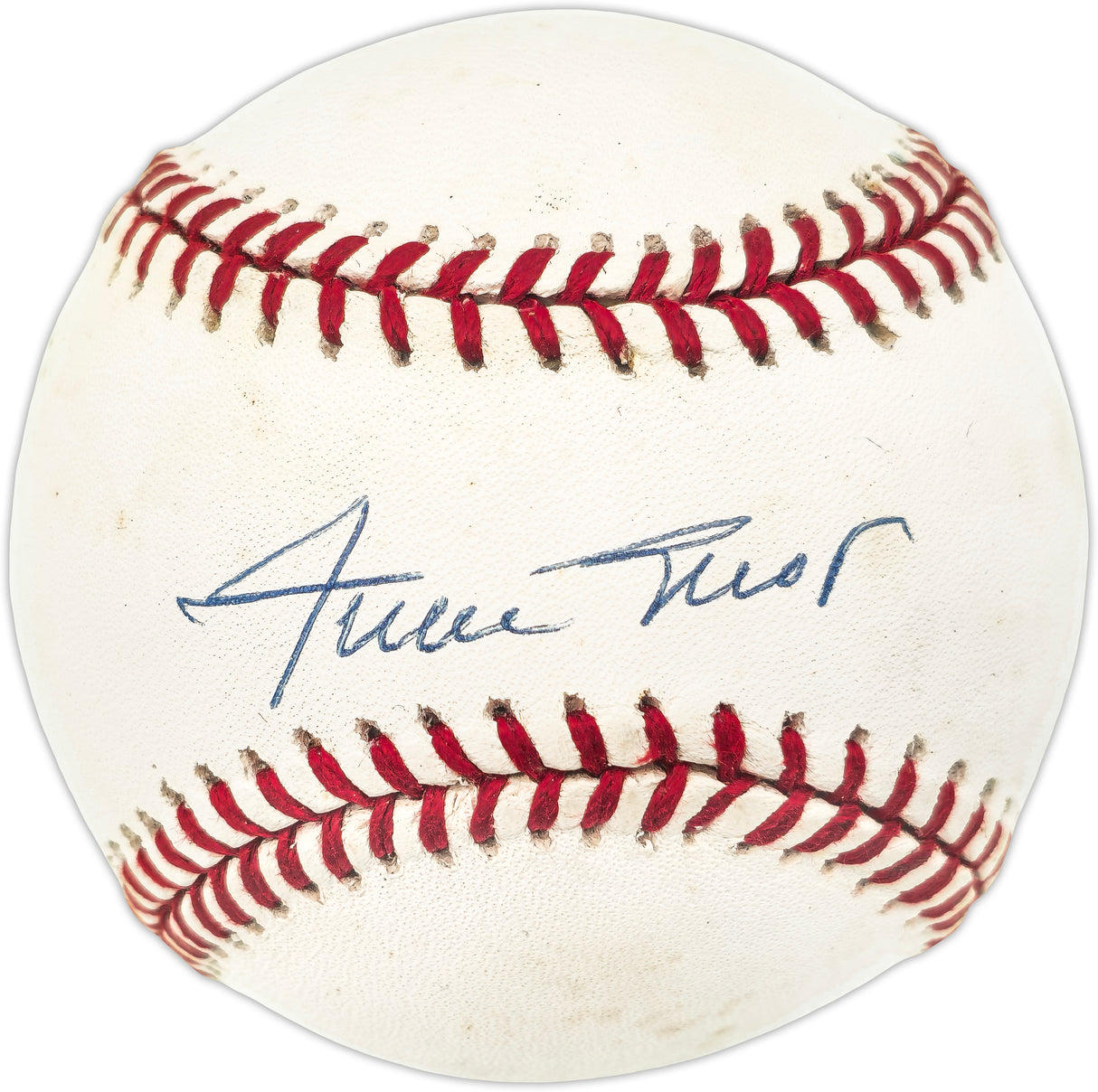 Willie Mays Autographed Official NL Baseball San Francisco Giants Beckett BAS #AE31051