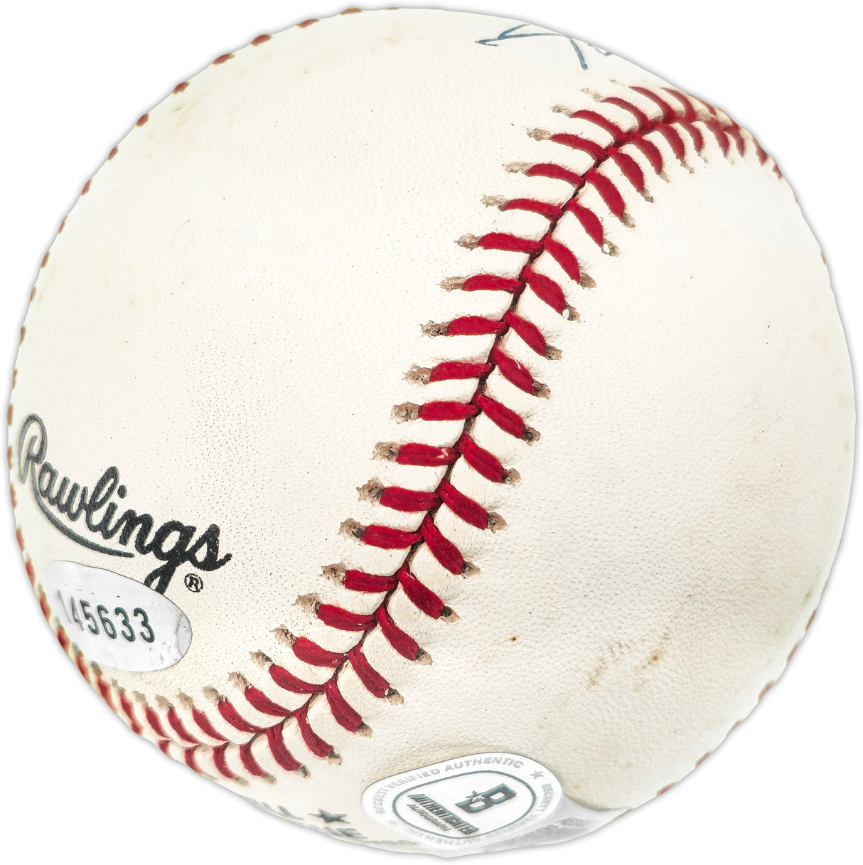 Willie Mays Autographed Official NL Baseball San Francisco Giants Beckett BAS #AE31051