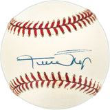 Willie Mays Autographed Official NL Baseball San Francisco Giants Beckett BAS #AE31039