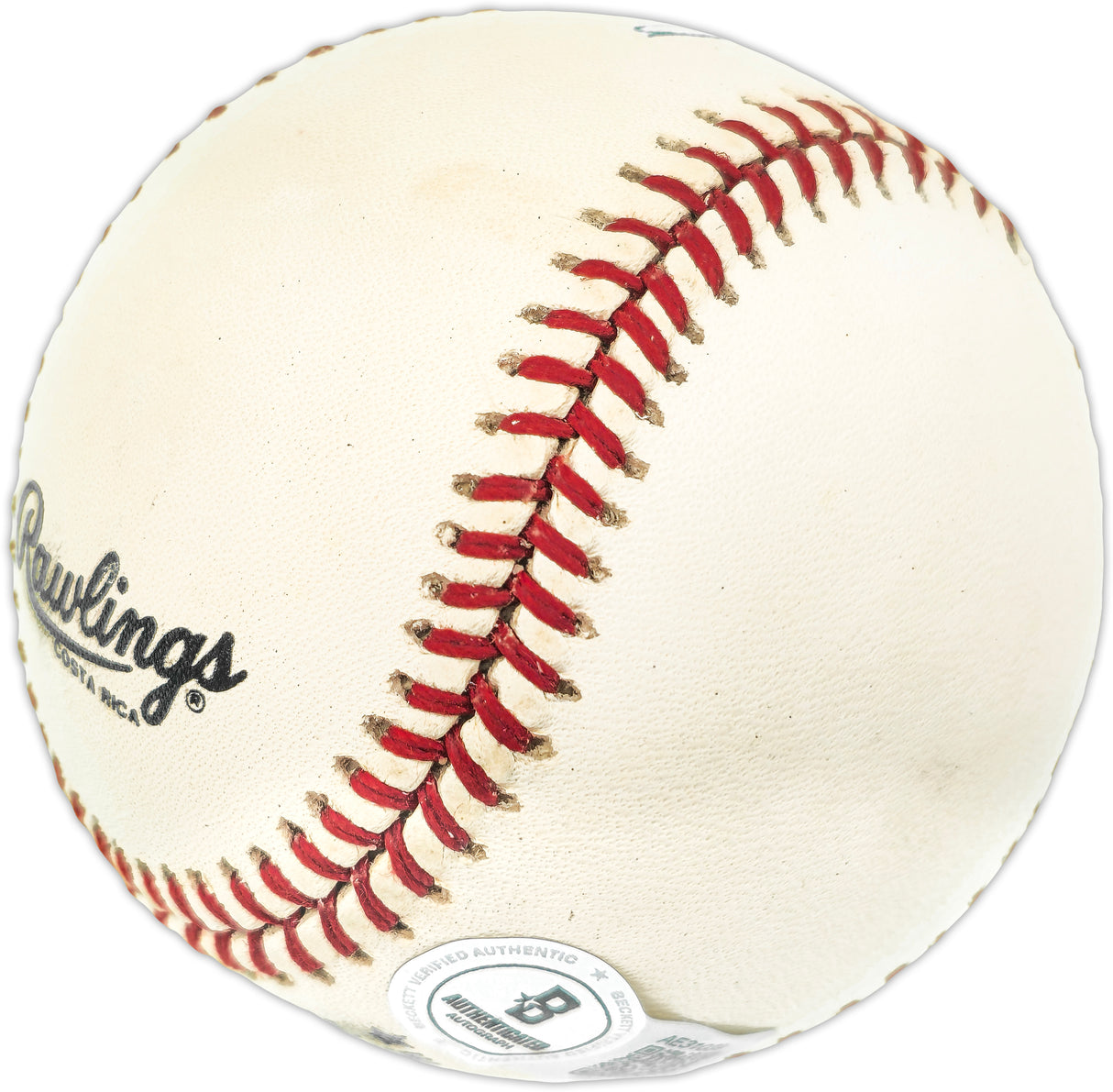Willie Mays Autographed Official NL Baseball San Francisco Giants Beckett BAS #AE31039