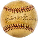 Connie Mack Autographed Official League Baseball Philadelphia A's Beckett BAS #AE31059