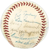1976 Cincinnati Reds Team Autographed Official Feeney NL Baseball World Series Champs With 26 Signatures Including Joe Morgan Beckett BAS #AE01813