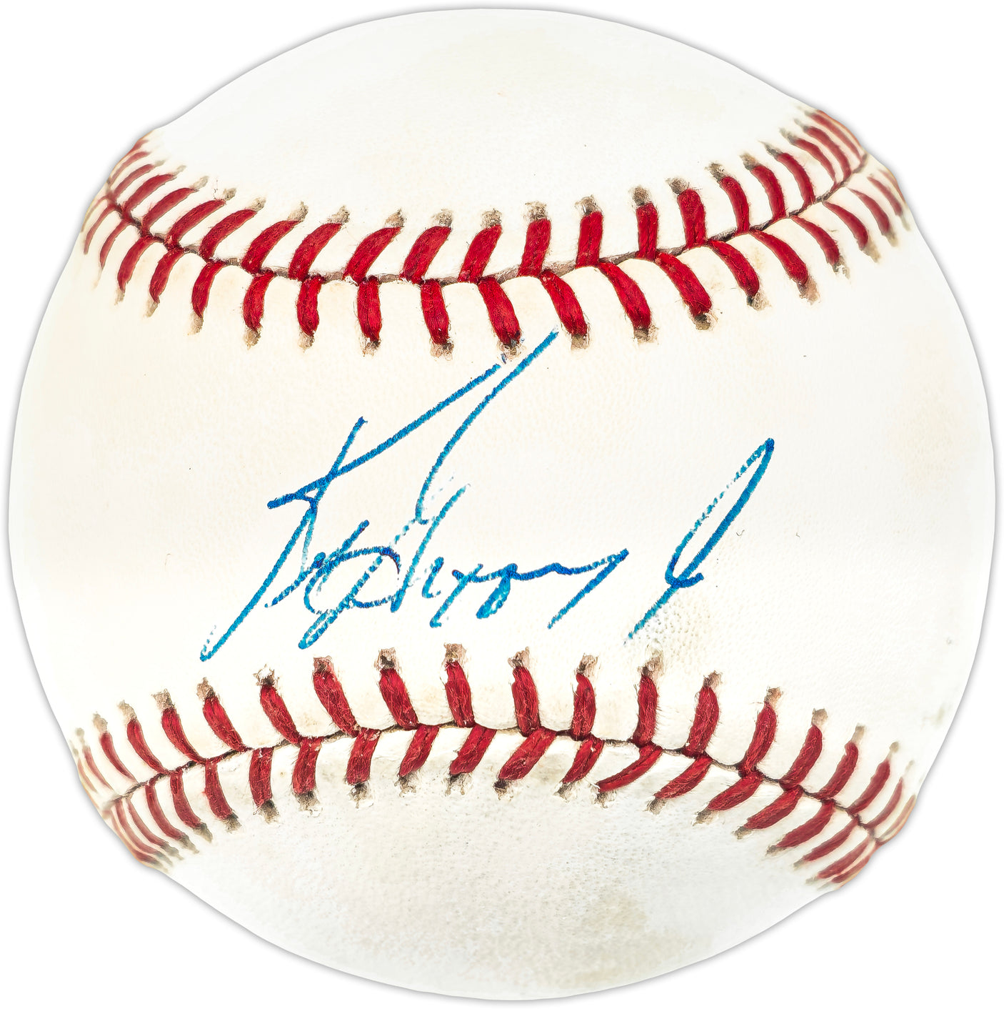 Ken Griffey Jr. Autographed Official AL Baseball Seattle Mariners Vintage Rookie Signature Beckett BAS QR #BR49685