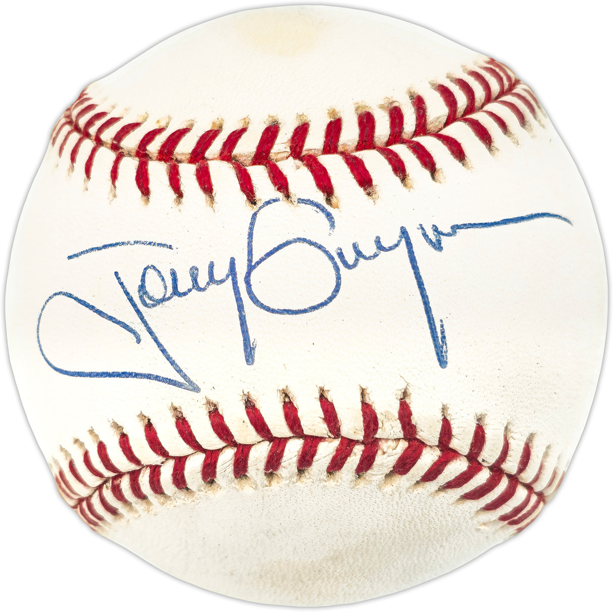 Tony Gwynn Autographed Official AL Baseball San Diego Padres Beckett BAS QR #BR49704
