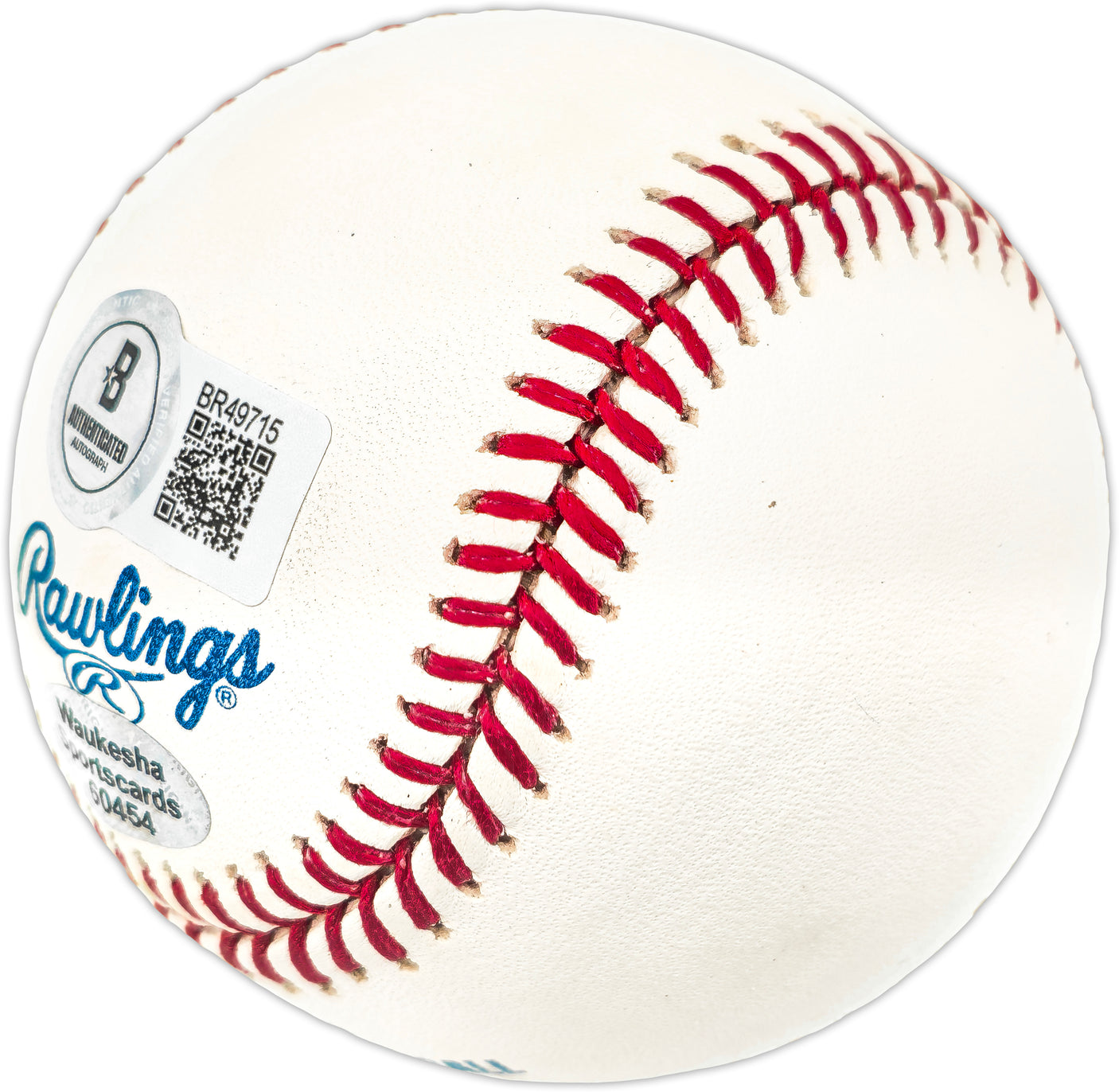 Bobby Malkmus Autographed Official MLB Baseball Milwaukee Braves "1957 WS Champs" Beckett BAS QR #BR49715