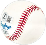Bobby Malkmus Autographed Official MLB Baseball Milwaukee Braves "1957 WS Champs" Beckett BAS QR #BR49715