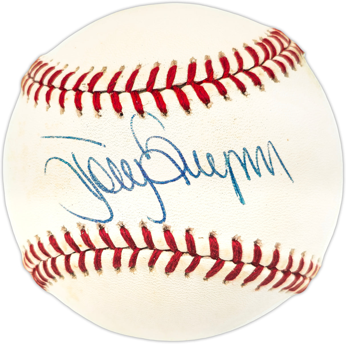 Tony Gwynn Autographed Official NL Baseball San Diego Padres Beckett BAS QR #BR49717