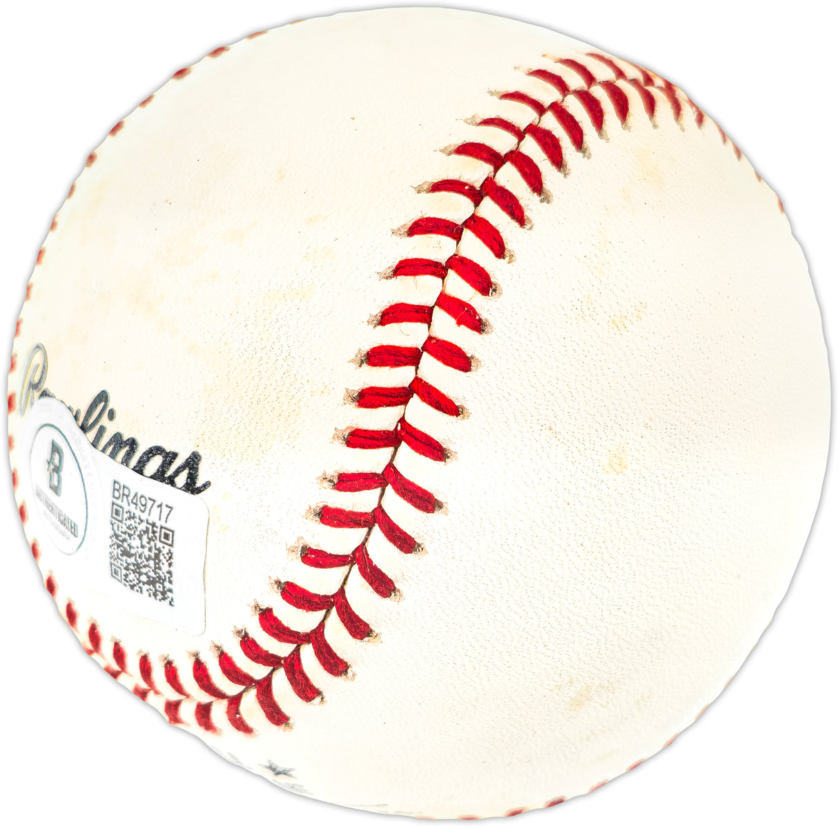 Tony Gwynn Autographed Official NL Baseball San Diego Padres Beckett BAS QR #BR49717