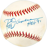 Rod Carew Autographed Official AL Baseball Minnesota Twins, Los Angeles Angels Beckett BAS QR #BR49727