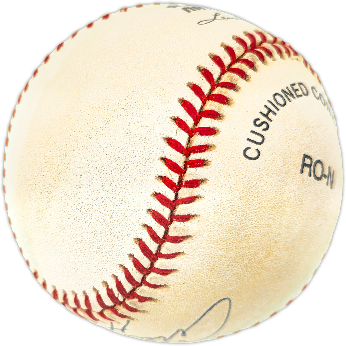 Enos Slaughter Autographed Official NL Baseball St. Louis Cardinals, New York Yankees "HOF 85" Beckett BAS QR #BR49732