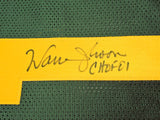 Edmonton Eskimos Warren Moon Autographed Green Jersey "CHOF '01" PSA/DNA Stock #212665