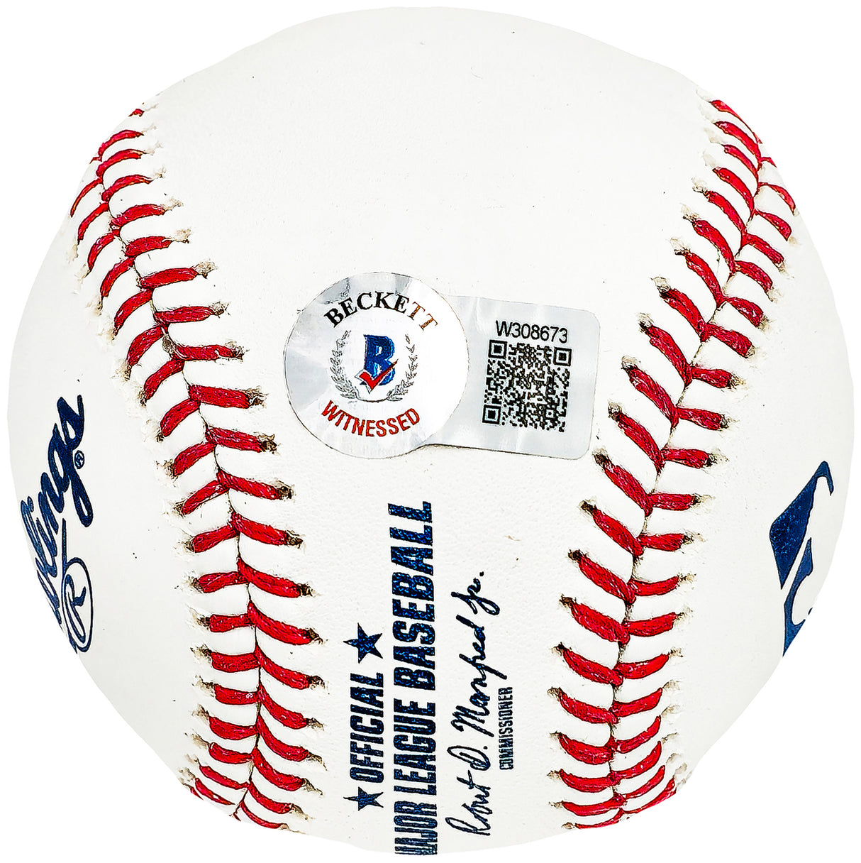 Paul O'Neill Autographed Official MLB Baseball New York Yankees "Warrior" Beckett BAS Witness Stock #212676