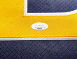 Murray State Racers Ja Morant Autographed Framed Blue Retro Brand Jersey JSA Stock #212662
