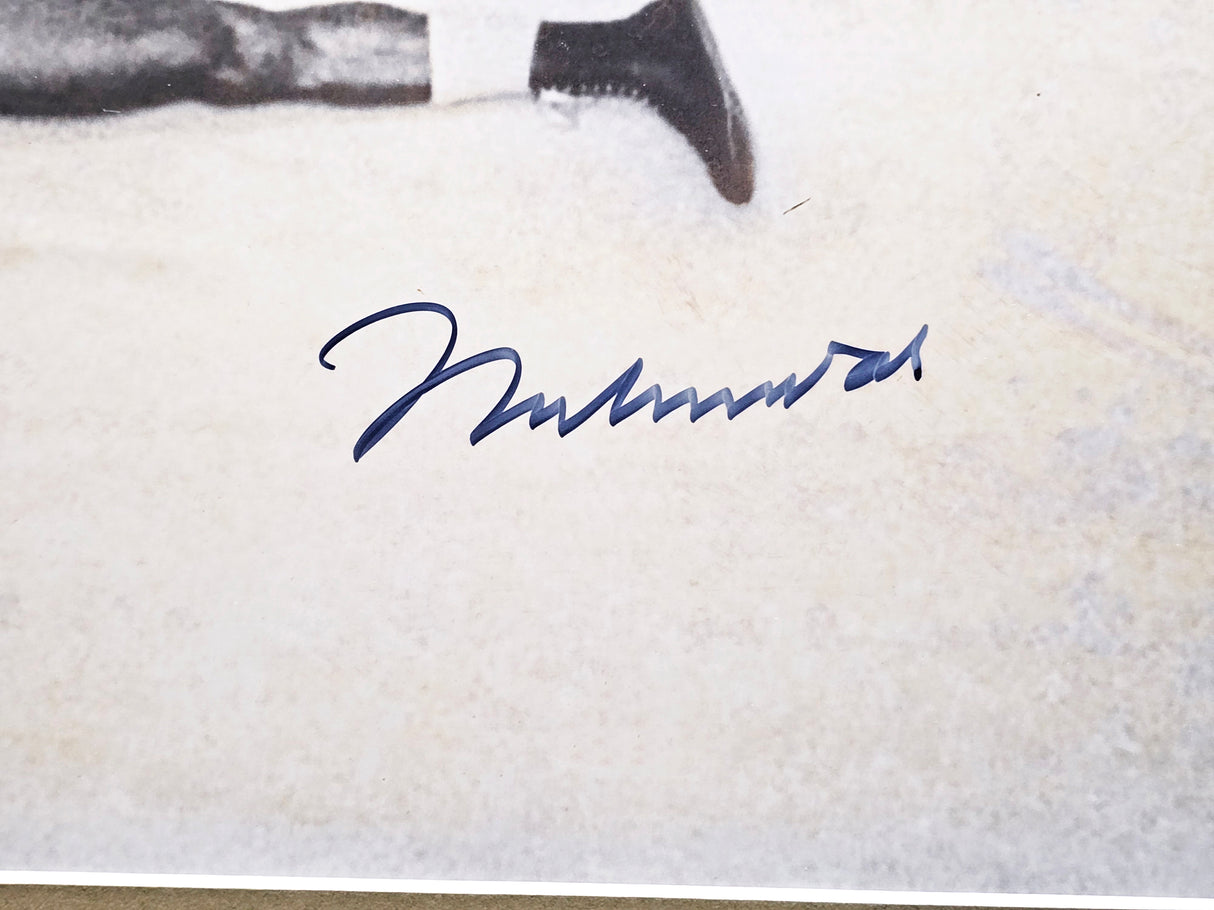 Muhammad Ali Autographed Framed 16x20 Photo Collage Beckett BAS #AB89604