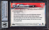 Juan Soto Autographed 2018 Topps Update Rookie Card #US104 New York Yankees BGS 9 Auto Grade Near Mint/Mint 8 Beckett BAS #15467840