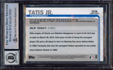 Fernando Tatis Jr. Autographed 2019 Topps Update Rookie Card #US56 San Diego Padres BGS 8.5 Auto Grade Mint 9 Beckett BAS #15468803