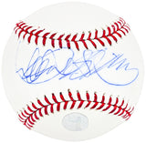 Ichiro Suzuki Autographed Official MLB Baseball Seattle Mariners Full Name IS Holo SKU #213821
